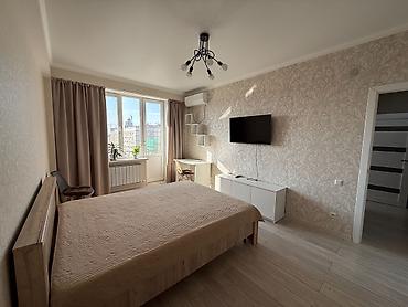 Продажа квартир: 1 комната, 44 м², Асанбай мкр Элитка, 9 этаж, Евроремонт — 9