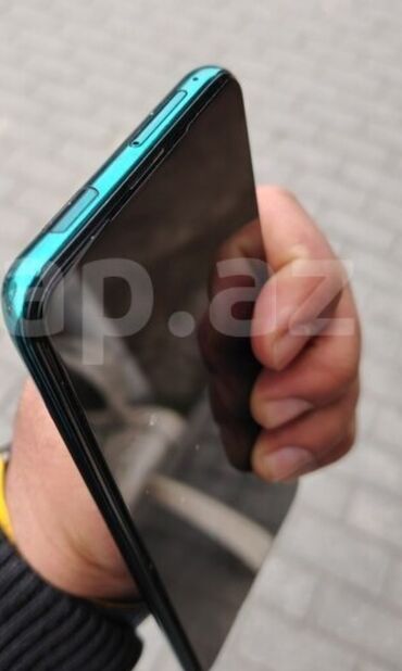 telefon yevlax: Huawei P Smart Z, 64 GB, rəng - Göy, Barmaq izi, İki sim kartlı, Face ID