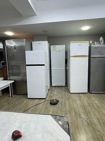 mətbəxt sobası: İşlənmiş 2 qapılı Soyuducu Satılır, rəng - Ağ — 1