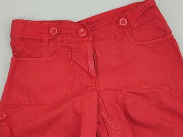 czerwona bluzki z dekoltem: Shorts, H&M, M (EU 38), condition - Good
