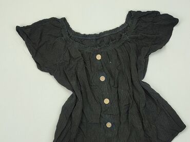 czarne bluzki do garnituru: Bluzka Damska, S, stan - Zadowalający