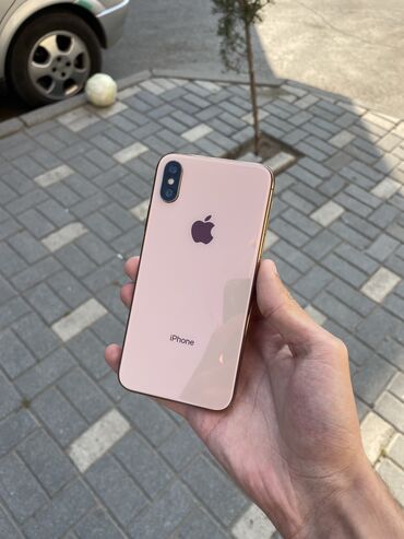 Apple iPhone: IPhone Xs, 64 GB, Qızılı, Face ID