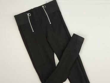 legginsy z suwakiem: Zara, Legginsy Eleganckie damskie, rozmiar XS