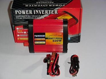 Pretvarači napona: Pretvarač napona – Power Inverter 500W - Ulaz: 12V DC (auto — 2