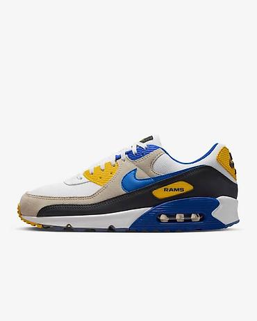 air max 90: Мужские кроссовки, 40.5, Nike, Новый, цвет - Синий, Бесплатная доставка, Самовывоз, Платная доставка — 2