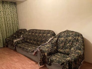 квартира берилет долгосрочный: 1 бөлмө, Кыймылсыз мүлк агенттиги, Чогуу жашоосу жок, Толугу менен эмереги бар