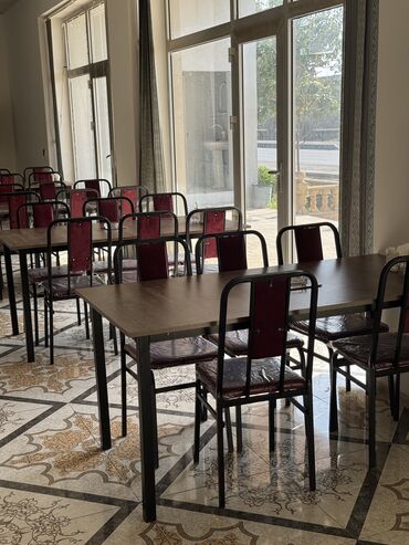 Masa və oturacaq dəstləri: Mətbəx üçün, Yeni, Açılmayan, Kvadrat masa, 6 stul -da lalafo.az — 6 Masa və oturacaq dəstləri: Mətbəx üçün, Yeni, Açılmayan, Kvadrat masa, 6 stul — 6