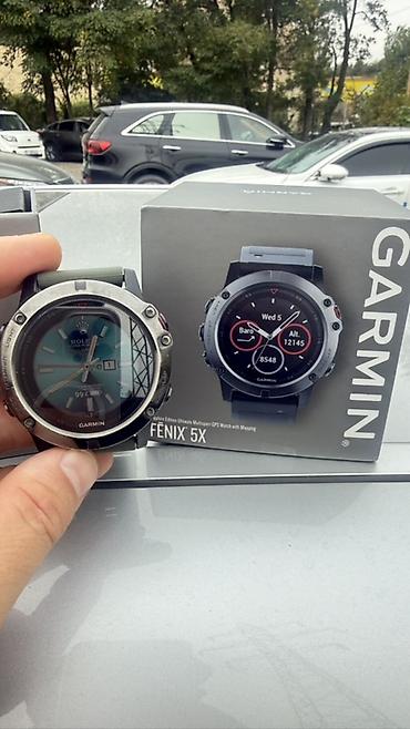 Garmin Fēnix 5X Sapphire — мультиспортивные GPS‑часы с картами
