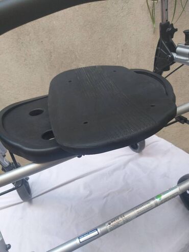 Hodalice, štake, štapovi za hodanje, kolica za hodanje: Nemacka aluminijumska XXXL hodalica-setalica, rolator sa 4 tocka — 8