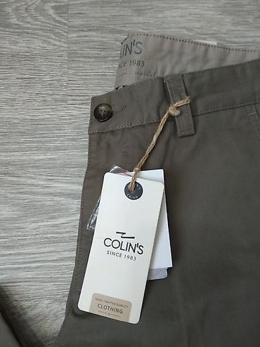 Брюки: Yeni Colin's firmasinin kisi salvari. 55 manata alinib.Xaki rengli.bel — 4