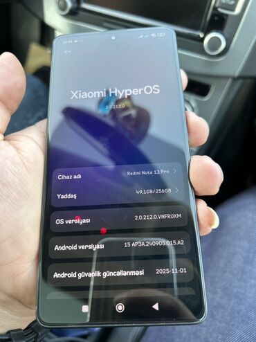 Redmi: Redmi Note 13 Pro, 256 GB, rəng - Qara, Sənədlərlə -da lalafo.az — 6 Redmi: Redmi Note 13 Pro, 256 GB, rəng - Qara, Sənədlərlə — 6