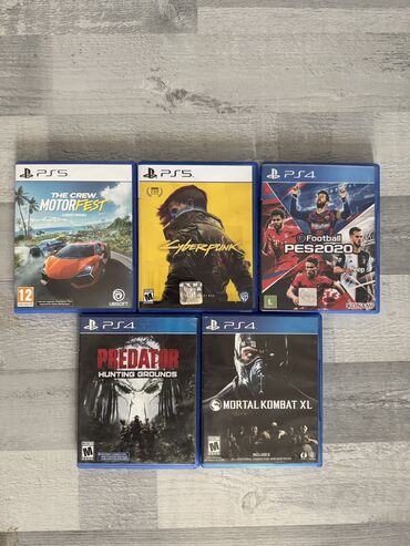 PS2 & PS1 (Sony PlayStation 2 & 1): Cyberpunk 2077, Qarışıq janr, İşlənmiş Disk, PS5 (Sony PlayStation 5), Ünvandan götürmə, Ödənişli çatdırılma