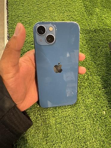 биология 9 класс электронный китеп: IPhone 13, Колдонулган, 128 ГБ, Көк, 75 % — 1