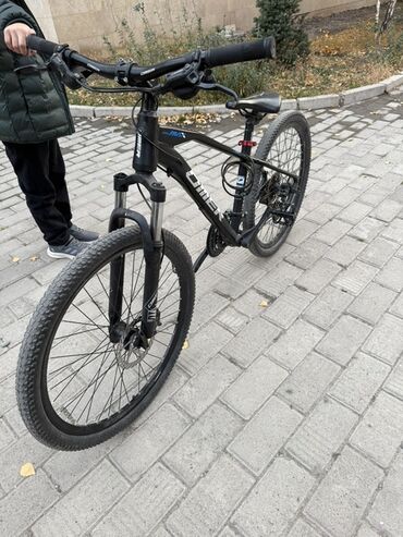 скутер горный: Подходит для городских поездок и легкого бездорожья: уверенное