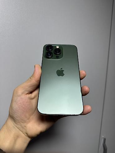 apple studio display: IPhone 13 Pro, Б/у, 256 ГБ, Alpine Green, 89 % — 3