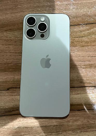 apple notebook: IPhone 15 Pro Max, 256 GB, Natural Titanium — 1
