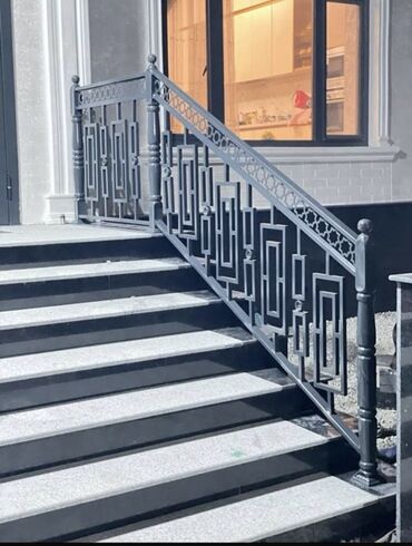 Готовые перила: Готовые перила, Материал: Металл, Для лестницы, Новый — 7