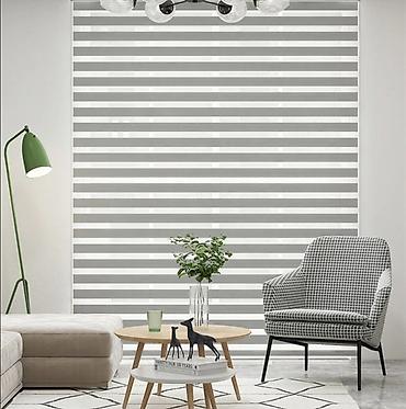 Jalüzlər: Zebra jalüz pərdələr - İkiqat parçalı “zebra” sistemi: şəffaf və sıx — 4