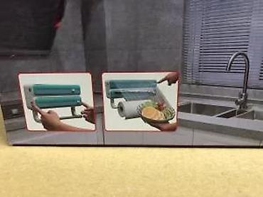 Ostala kuhinjska oprema: Zidni kuhinjski držač/dispencer 3 u 1 - Praktičan organizator za — 19