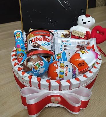 Xonça: Kinder buketleri,kinder sebetleri,hediyyelik kinderler,xoncaliq — 7