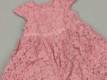 kamizelka futrzana różowa: Sukienka, George, 9-12 m, stan - Idealny