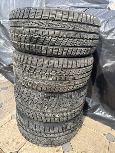 Шины: Шины 245 / 40 / R 18, Зима, Б/у, Комплект, Легковые, Корея, Jinyu — 9