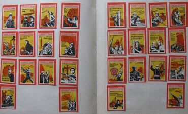 Марки: Продаю коллекцию спичечных этикеток,примерно 2000 штук. Два больших — 11