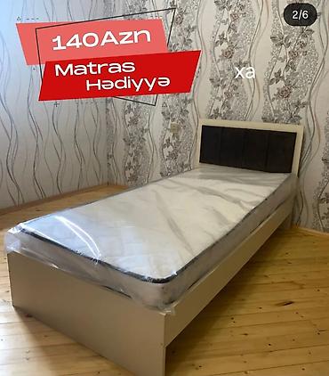 su ceni nerj: Tək nəfərlik çarpayı – 140 AZN Matras hədiyyə - Klassik dizaynlı — 1