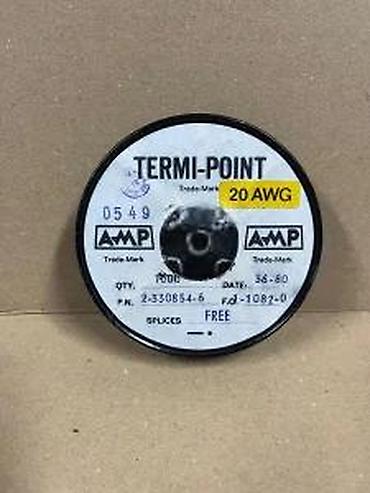 Ostali elektro materijali: AMP / TE Connectivity TERMI-POINT kontakt traka – 20 AWG - Tip — 6
