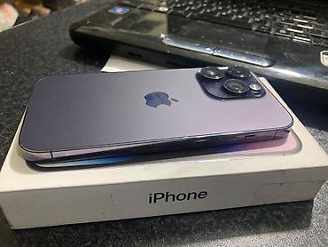 i̇phone 15 dubay: IPhone 14 Pro, 128 GB, Deep Purple, Barmaq izi, Simsiz şarj, Face ID — 3
