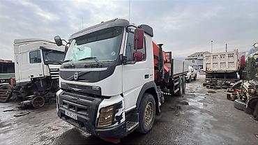 masin sat: Volvo fhx 420 (2015) model PALFINGER kranli 10 metr uzanan 12,5 ton — 2
