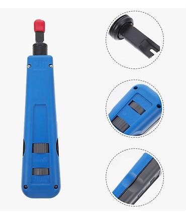 контактор: Инструмент для заделки сетевого кабеля HT-314B (punch down tool) - — 2