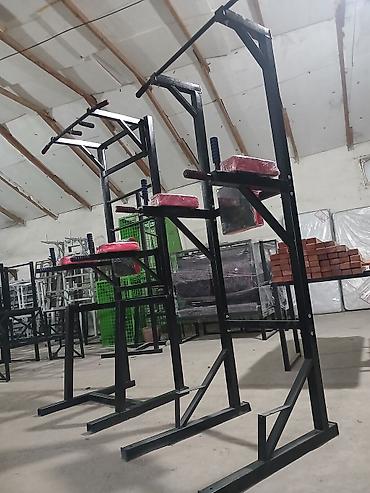 meta glasses: Çoxfunksiyalı dəmir “Power Tower” trenajor stendi - Çənə çəkmə üçün — 4