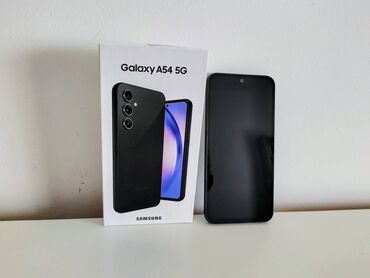 Samsung: Samsung Galaxy A54 5G, 128 GB, bоја - Crna, Otisak prsta, Dual SIM, Face ID — 1