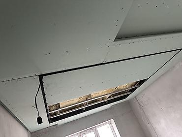 Ламинат: Мастер по установке гипсокартонных встроенных потолков разной — 19