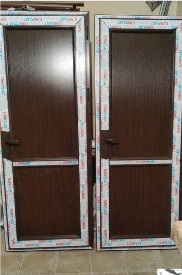Təmir və tikinti: Hamam üçün Yeni Plastik qapı 80x200 sm Plintus ilə, Zəmanətli, Ödənişli quraşdırma, Pulsuz çatdırılma, Rayonlara çatdırılma