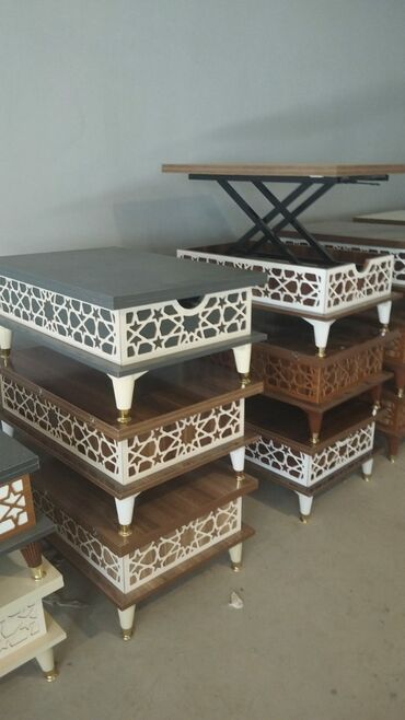 Masalar: Jurnal masası, Yeni, Açılan, Laminat, Dördbucaq masa — 6