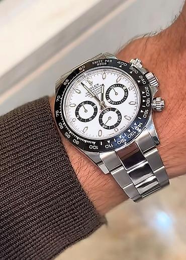 3d saatlar: Rolex Oyster Perpetual Cosmograph Daytona (ağ siferblat) - Korpus — 1