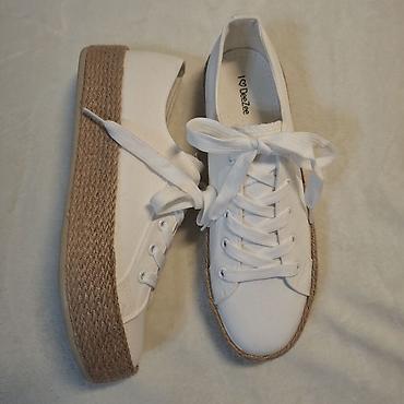 zara haljina s: Beli ženski platneni patike/espadrile DeeZee - Brend/model: DeeZee — 2