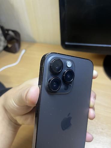 Apple iPhone: IPhone 14 Pro Max, Б/у, Черный, Защитное стекло, 79 % — 6