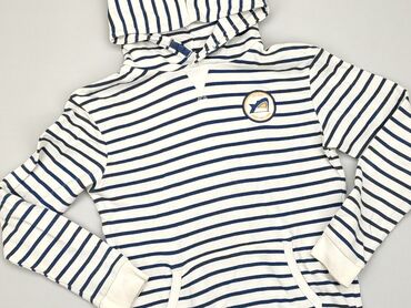 biały sweterek niemowlęcy: Sweatshirt, H&M, 10 years, 134-140 cm, condition - Very good