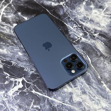 Apple iPhone: IPhone 12 Pro Max, Б/у, 128 ГБ, Синий, Чехол, 84 % — 4