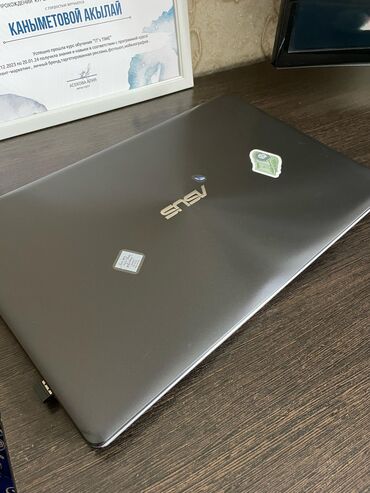 asus k56cb: Ноутбук, 4 ГБ ОЗУ, Intel Core i3, 15.6 ", Б/у, Для работы, учебы, память HDD