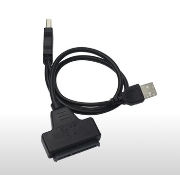 переходник на жесткий диск: Переходник с USB 2,0 штекер на SATA 7 + 15. 22-контактный для 2,5