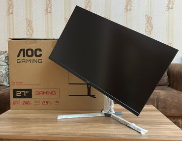 Planşetlər: Aoc 240hz 27inc 0.5 ms ips