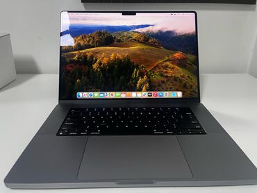 macbook бишкек: Ноутбук, Apple, 16 ГБ ОЭТ, Apple M2 Pro, 16 ", Колдонулган, Жумуш, окуу үчүн, эс тутум NVMe SSD