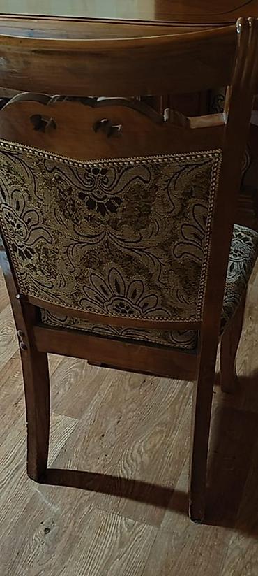 Столы и стулья для зала: Стол и стул для зала, Б/у, цвет - Коричневый — 9