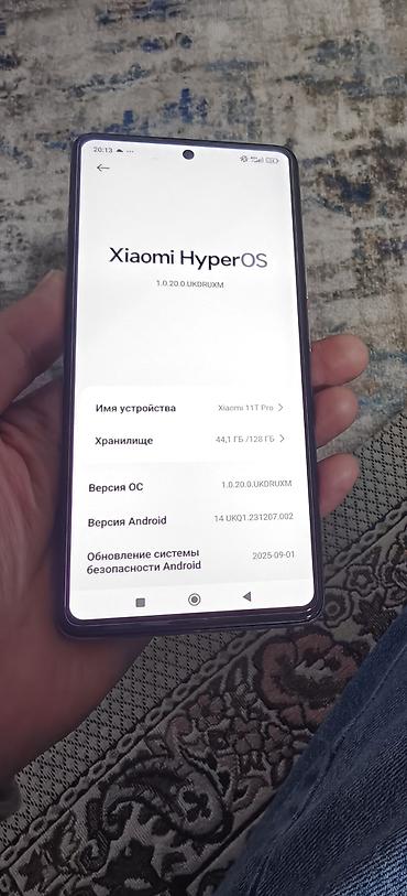 Уюлдук телефондор: Xiaomi, 11T Pro, Колдонулган, 128 ГБ, 2 SIM — 2