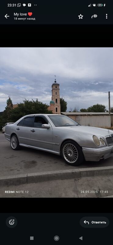 машина ала бука: Mercedes-Benz E-Class: 1998 г., 4.3 л, Автомат, Бензин, Седан