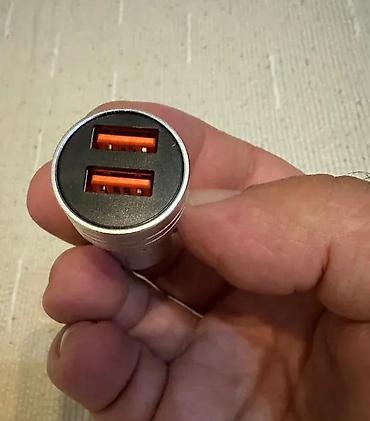 Ostalo: Auto punjač metalni 2USB DC5.0V 2.4A NOVO. OPIS PROIZVODA: Visoko — 2